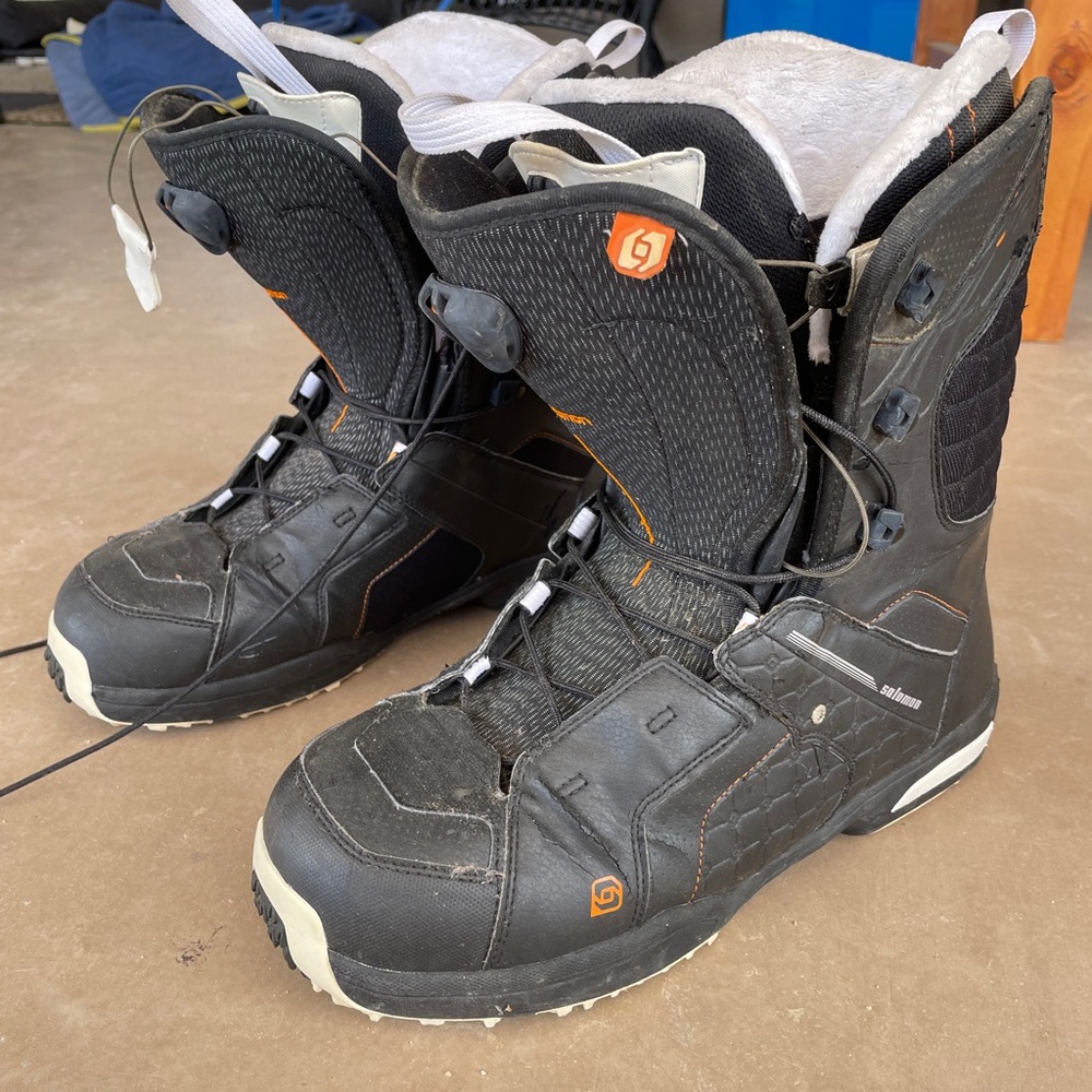 mens size 13 snowboarding boots